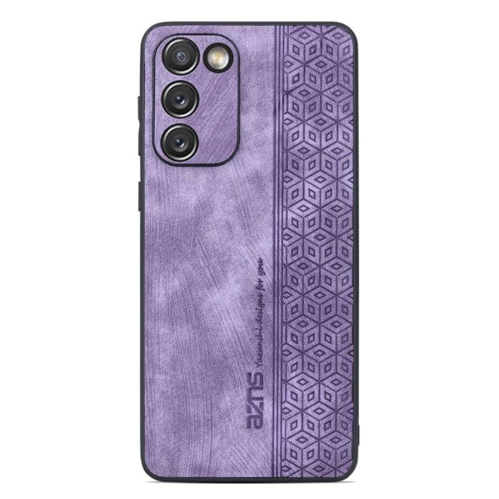 AZNS - AZNS Samsung Galaxy S20 FE Fodral PU Läder - Lila