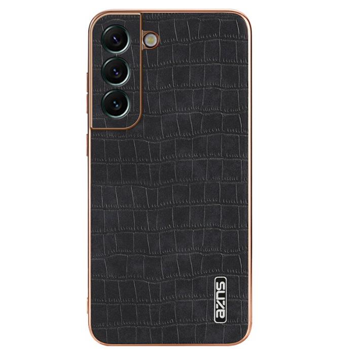 AZNS - AZNS Samsung Galaxy S22 5G Fodral PU+TPU Stöttåligt - Svart