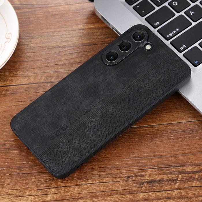 AZNS - AZNS Samsung Galaxy S23+ Fodral i PU-läder - Svart