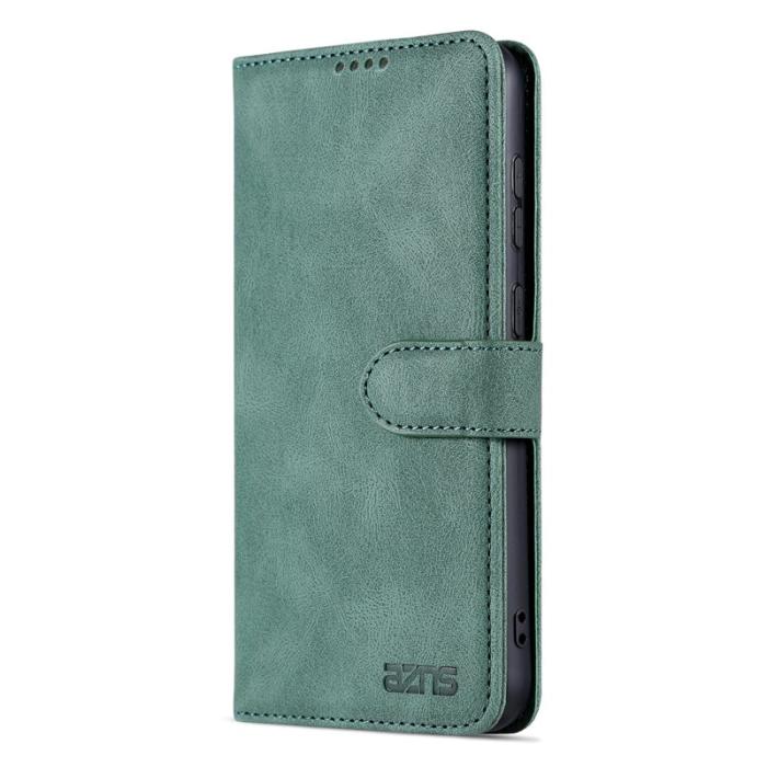 AZNS - AZNS Samsung Galaxy S23 Fodral PU Läder - Full Protection - Grön