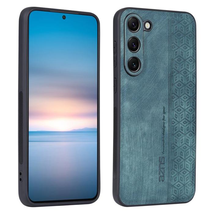 AZNS - AZNS Samsung Galaxy S23 Fodral PU Läder - Grön