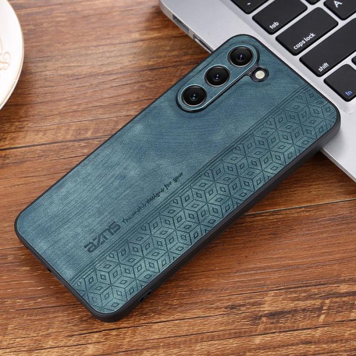 AZNS - AZNS Samsung Galaxy S23 Fodral PU Läder - Grön