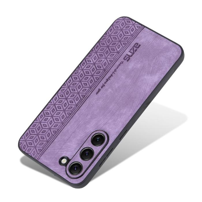 AZNS - AZNS Samsung Galaxy S23 Fodral PU Läder - Lila