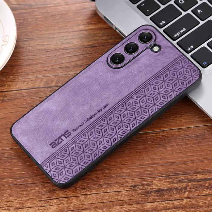 AZNS - AZNS Samsung Galaxy S23 Fodral PU Läder - Lila