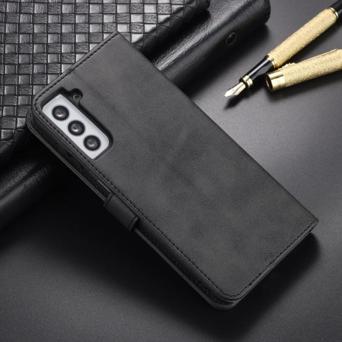 AZNS - AZNS Samsung Galaxy S23 Fodral PU Läder - Svart