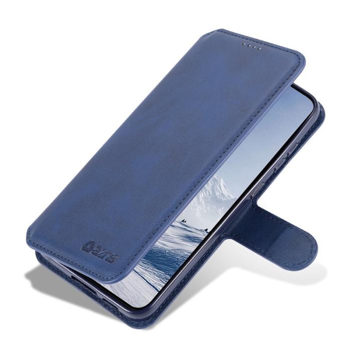 AZNS - AZNS Samsung Galaxy S23+ Skal Äkta läder - Blå