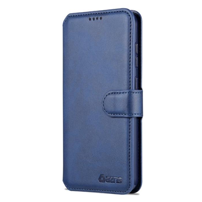 AZNS - AZNS Samsung Galaxy S23+ Skal Äkta läder - Blå