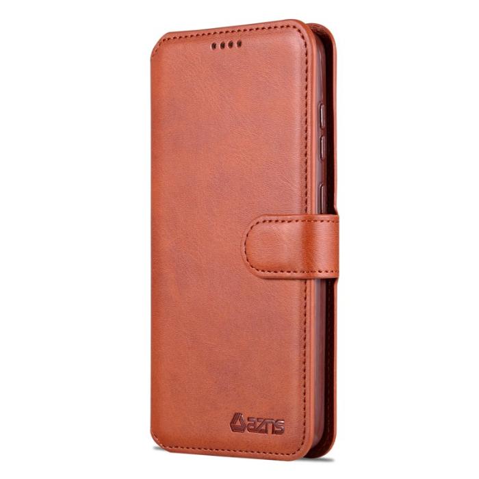AZNS - AZNS Samsung Galaxy S23+ Skal Äkta läder - Brun