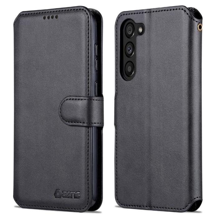 AZNS - AZNS Samsung Galaxy S23+ Skal Äkta läder - Svart