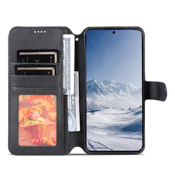 AZNS - AZNS Samsung Galaxy S23+ Skal Äkta läder - Svart