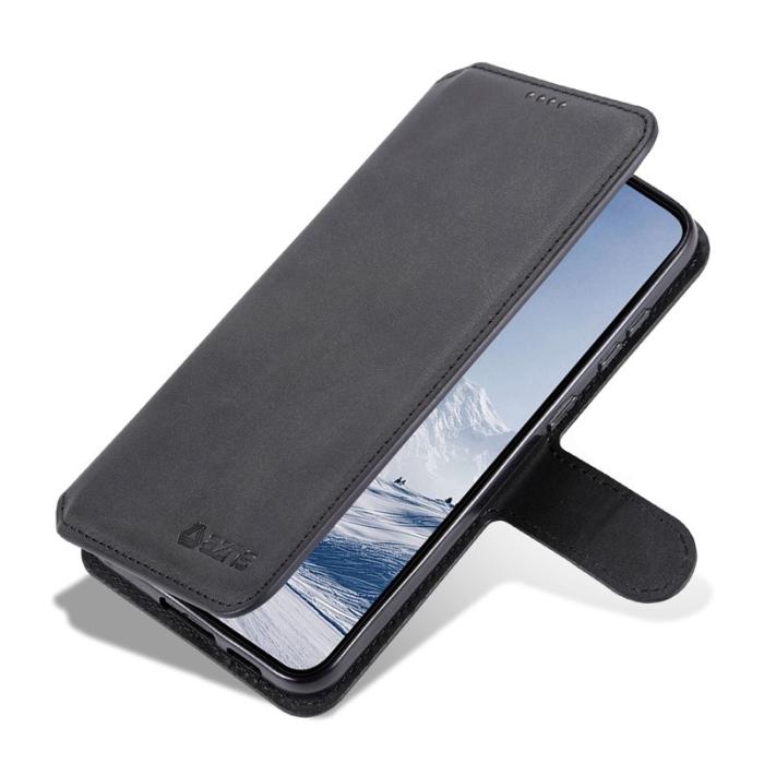 AZNS - AZNS Samsung Galaxy S23+ Skal Äkta läder - Svart