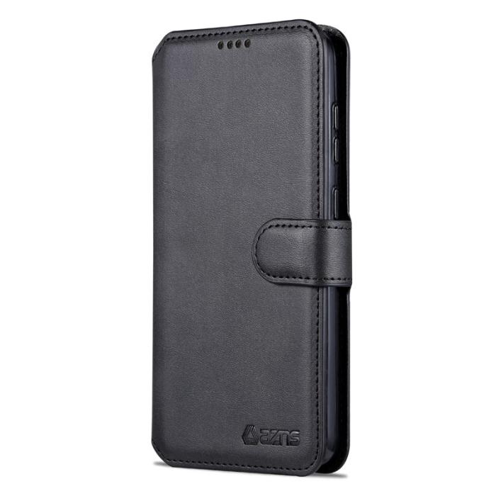 AZNS - AZNS Samsung Galaxy S23+ Skal Äkta läder - Svart