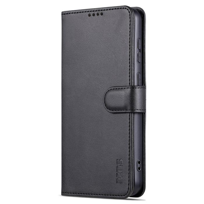 AZNS - AZNS Samsung Galaxy S24 FE Fodral PU Läder Plånbok - Svart