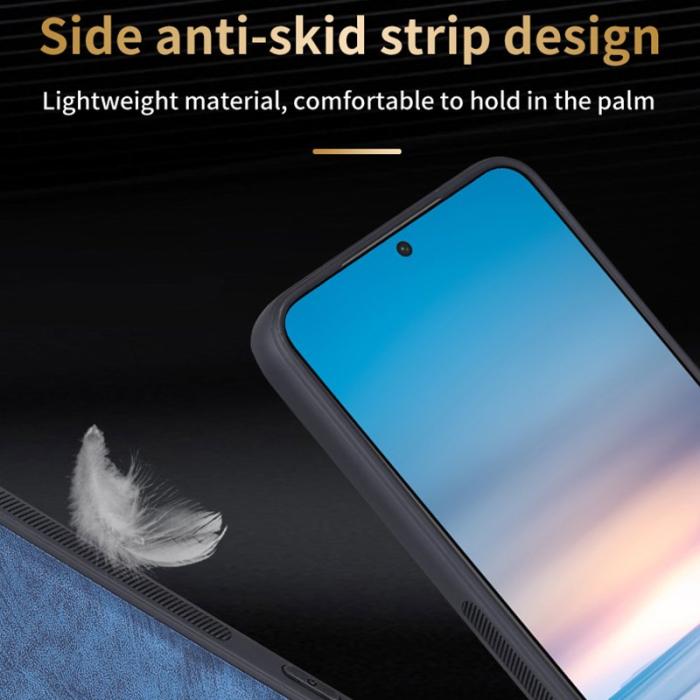 AZNS - AZNS Samsung Galaxy S24+ Fodral PU Läder - Grön