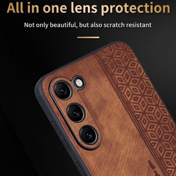 AZNS - AZNS Samsung Galaxy S24+ Fodral PU Läder - Lila