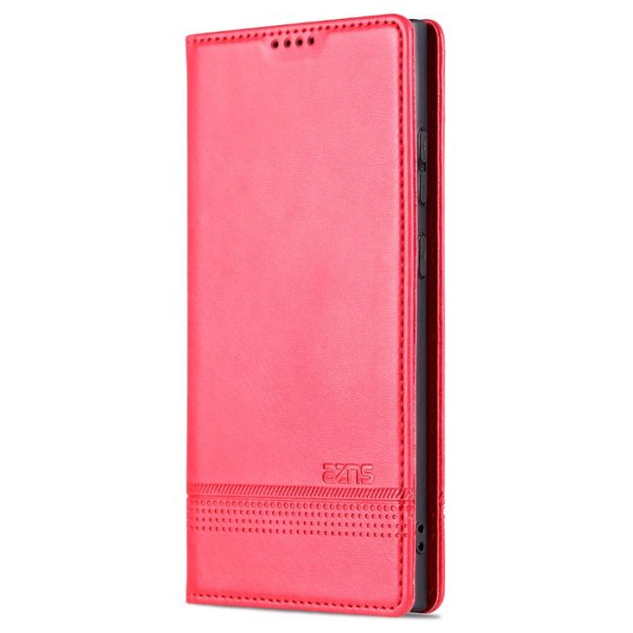 AZNS - AZNS Samsung Galaxy S24 Ultra Fodral Äkta läder - Rosa