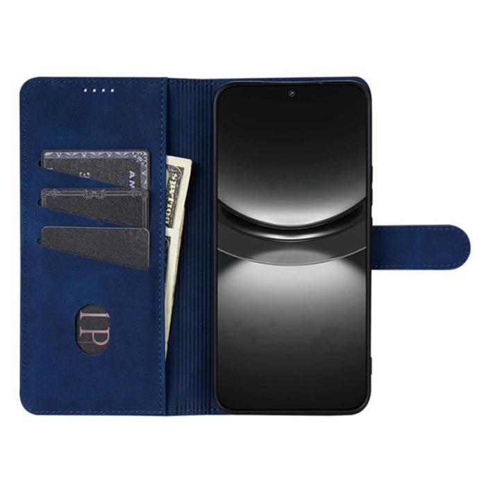 AZNS - AZNS Samsung Galaxy S25 Edge Fodral PU Läder - Blå