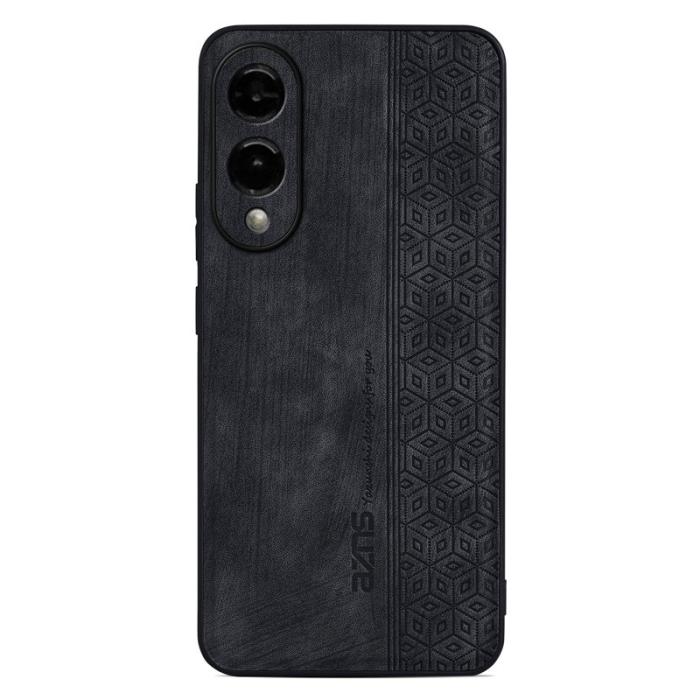 AZNS - AZNS Samsung Galaxy S25 Edge Fodral PU Läder - Svart