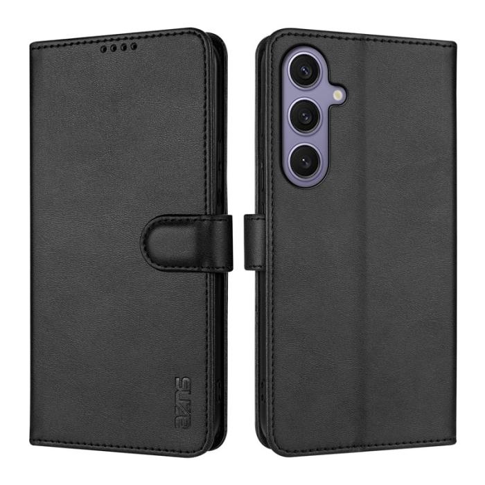 AZNS - AZNS Samsung Galaxy S25 FE Fodral PU Läder - Svart