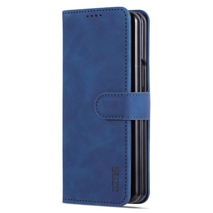 AZNS - AZNS Samsung Galaxy Z Fold4 Fodral PU Läder - Blå