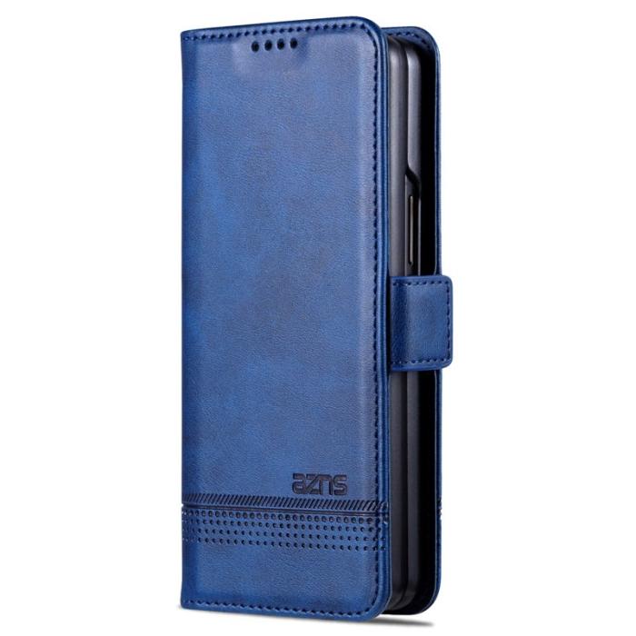 AZNS - AZNS Samsung Galaxy Z Fold6 Fodral Wallet PU Läder - Blå