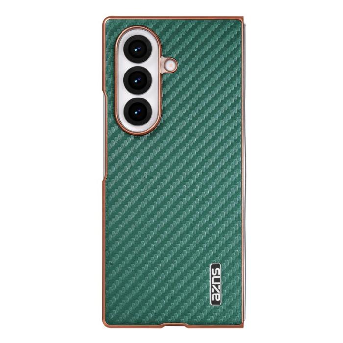 AZNS - AZNS Samsung Galaxy Z Fold7 Fodral PU+PC - Grön