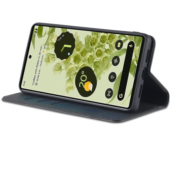 AZNS - AZNS Smooth Wallet Design Fodral för Google Pixel 6 Pro - Svart