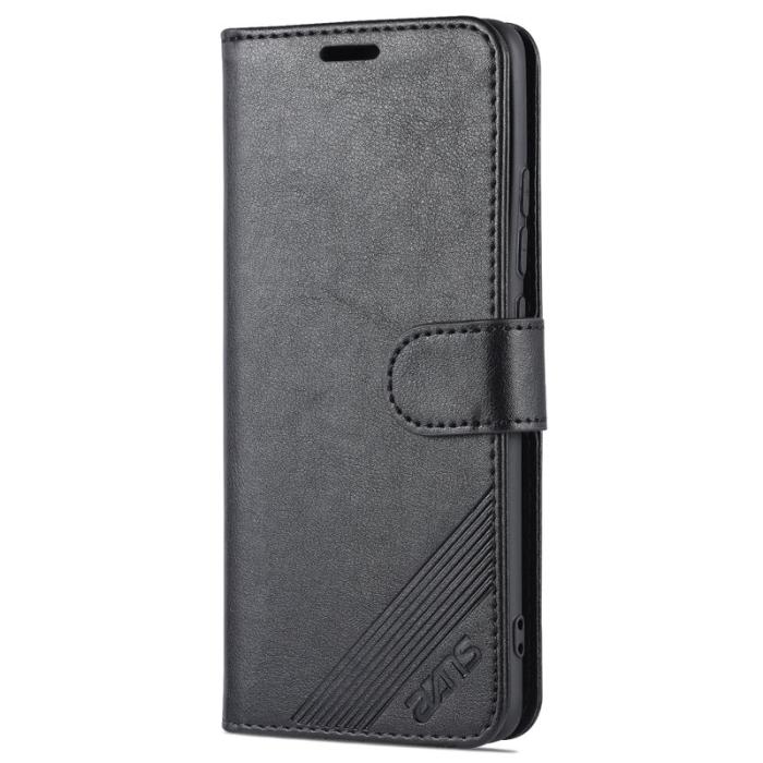 AZNS - AZNS Xiaomi 12 5G Fodral Äkta läder - Svart