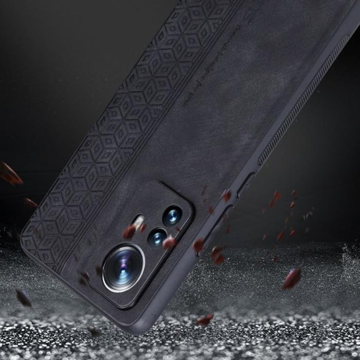 AZNS - AZNS Xiaomi 12 5G Fodral Anti-scratch PU Läder - Blå