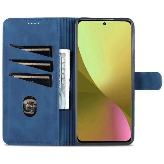 AZNS - AZNS Xiaomi 12 Lite 5G Fodral PU Läder - Blå