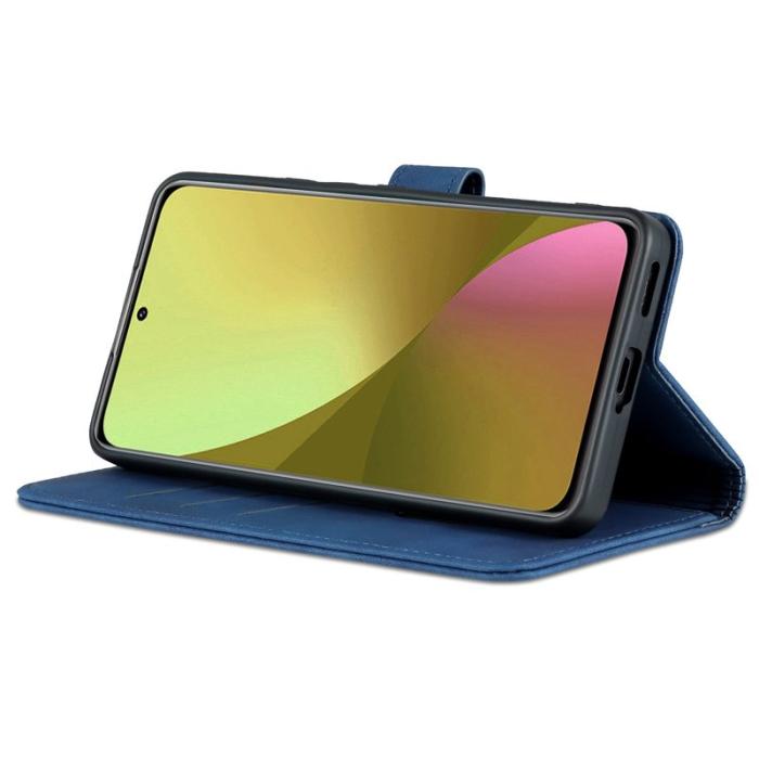 AZNS - AZNS Xiaomi 12 Lite 5G Fodral PU Läder - Blå