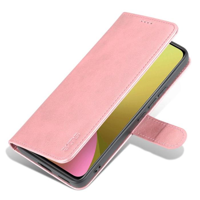 AZNS - AZNS Xiaomi 12 Lite 5G Fodral PU Läder - Rose Gold