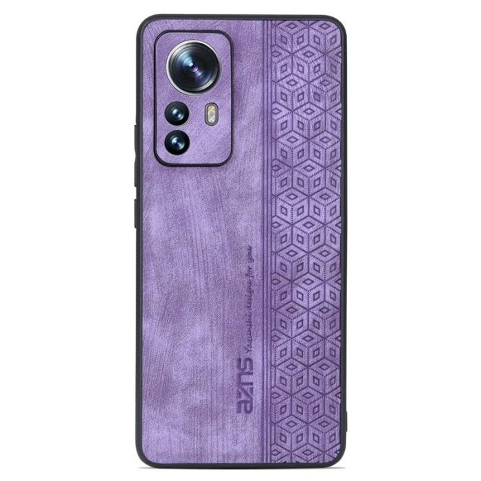 AZNS - AZNS Xiaomi 12 Lite 5G Fodral - PU Läder + TPU - Lila