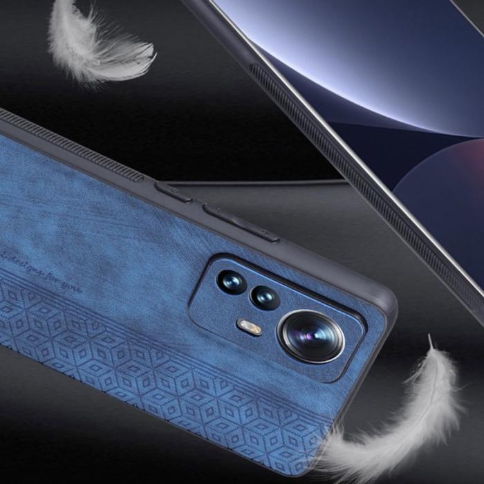 AZNS - AZNS Xiaomi 12 Pro 5G Fodral PU Läder - Blå