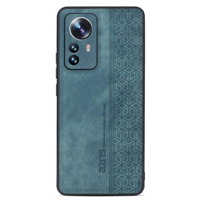 AZNS - AZNS Xiaomi 12 Pro 5G Fodral PU Läder - Grön