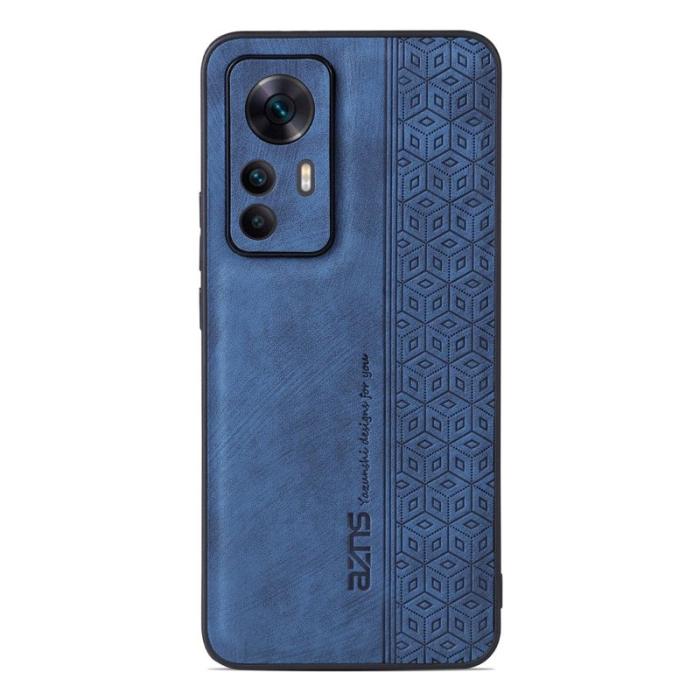 AZNS - AZNS Xiaomi 12T 5G Fodral Äkta läder - Blå
