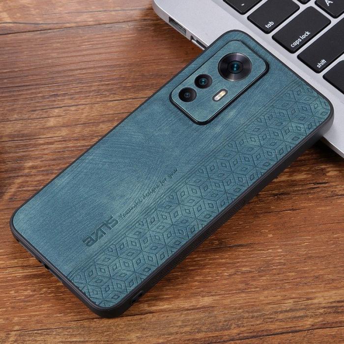 AZNS - AZNS Xiaomi 12T 5G Fodral Anti-scratch PU Läder - Grön