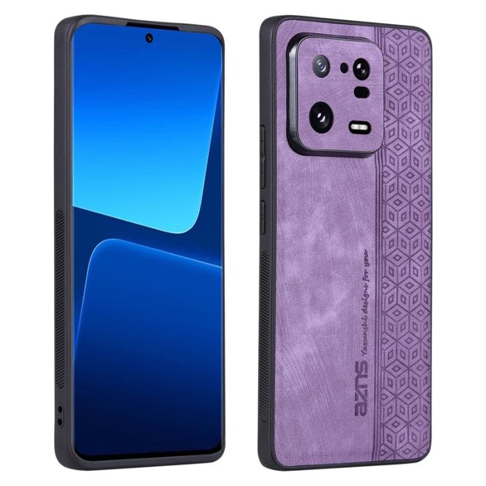 AZNS - AZNS Xiaomi 13 5G Fodral - PU Läder - Lila