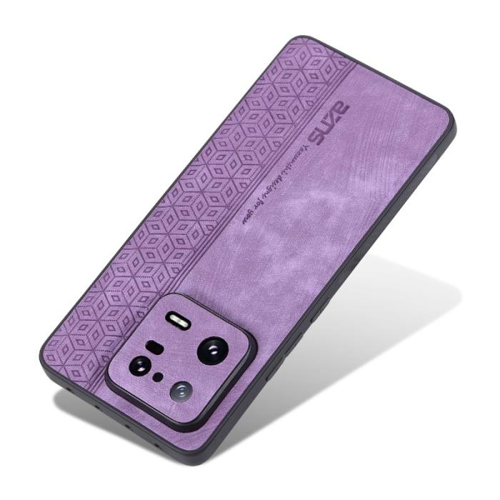 AZNS - AZNS Xiaomi 13 5G Fodral - PU Läder - Lila