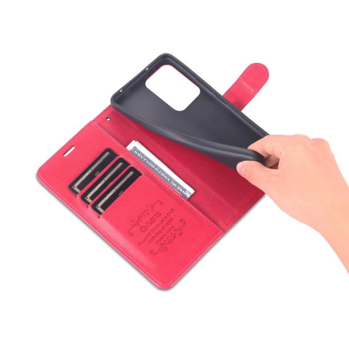 AZNS - AZNS Xiaomi 13 Lite / Civi 2 5G Fodral PU Läder - Röd