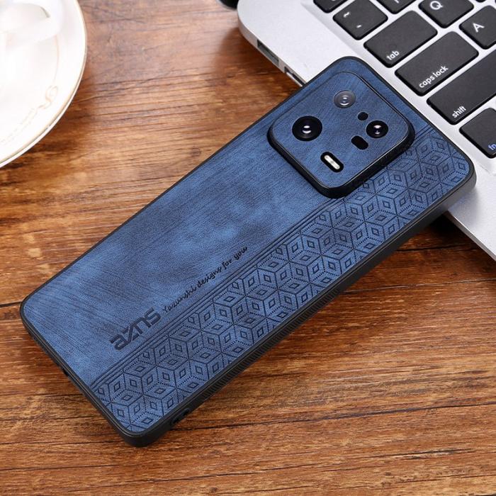 AZNS - AZNS Xiaomi 13 Pro 5G Fodral - PU Läder + TPU - Blå