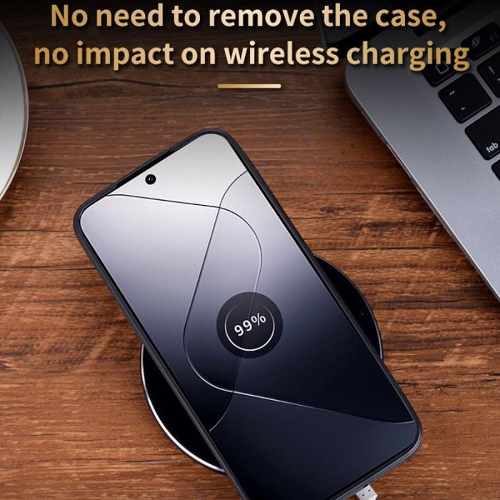 AZNS - AZNS Xiaomi 14 Pro Fodral PU Läder - Non-Slip - Lila