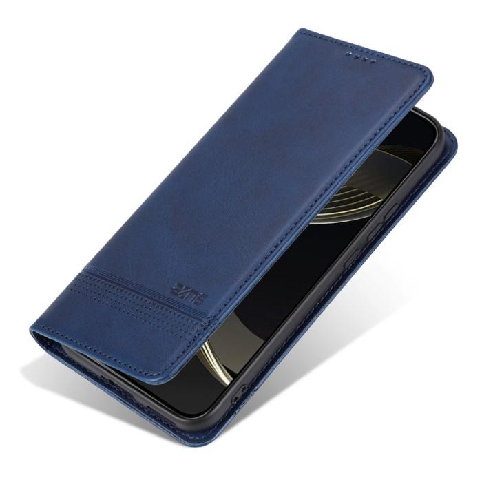 AZNS - AZNS Xiaomi 14T Fodral Äkta läder Plånboksfodral - Blå