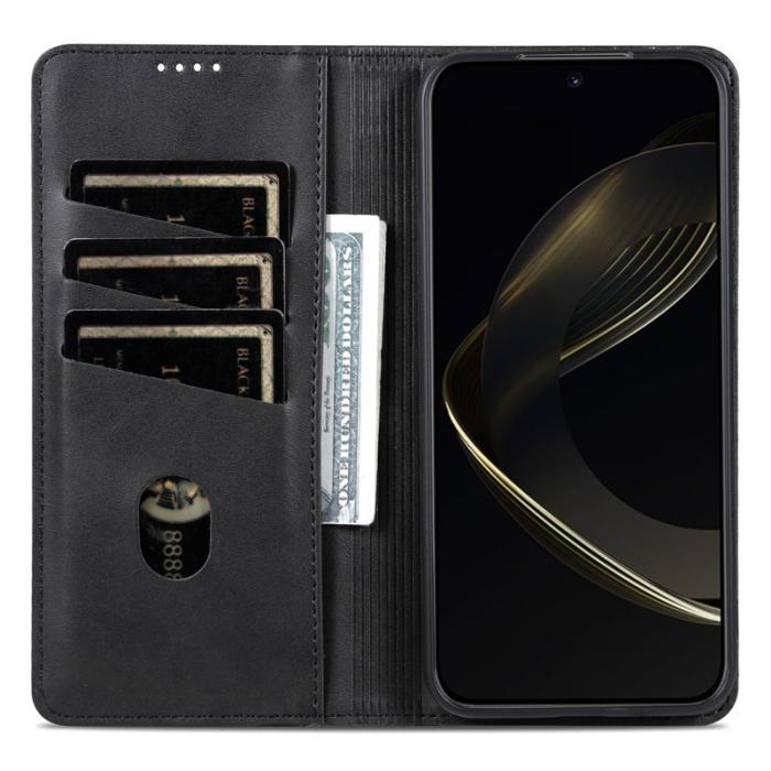 AZNS - AZNS Xiaomi 14T Fodral Äkta läder - Svart