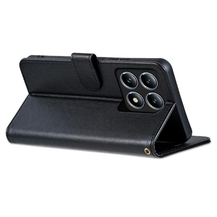AZNS - AZNS Xiaomi 14T Fodral Anti-Scratch PU Läder - Svart
