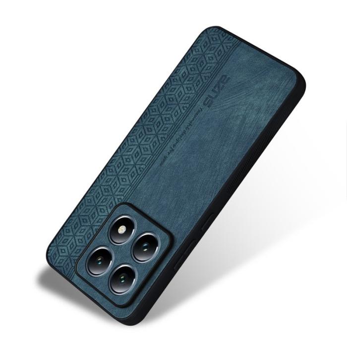 AZNS - AZNS Xiaomi 14T Fodral Skyddande PU Läder - Grön