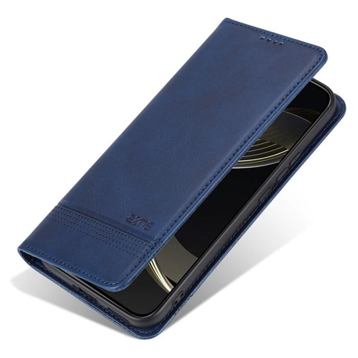 AZNS - AZNS Xiaomi 15 Fodral Äkta läder Plånboksfodral - Blå
