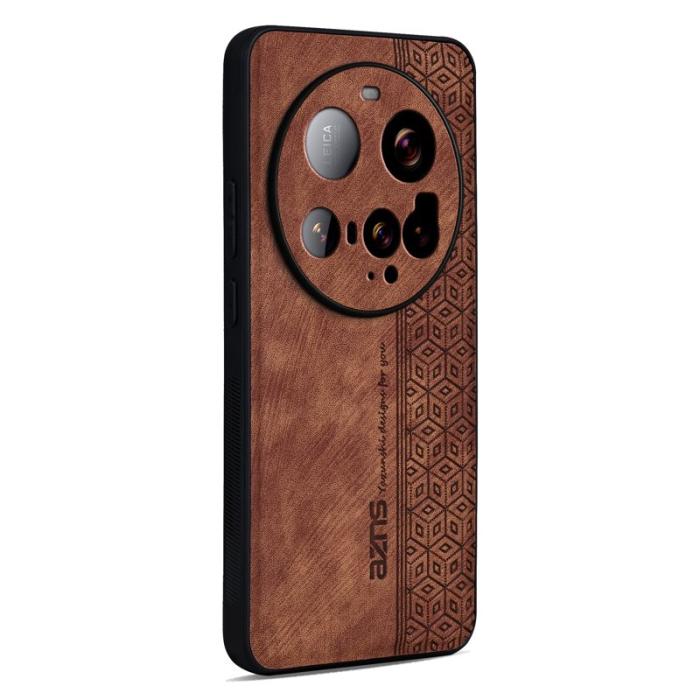 AZNS - AZNS Xiaomi 15 Ultra Fodral KonstLäder - Skyddande - Brun