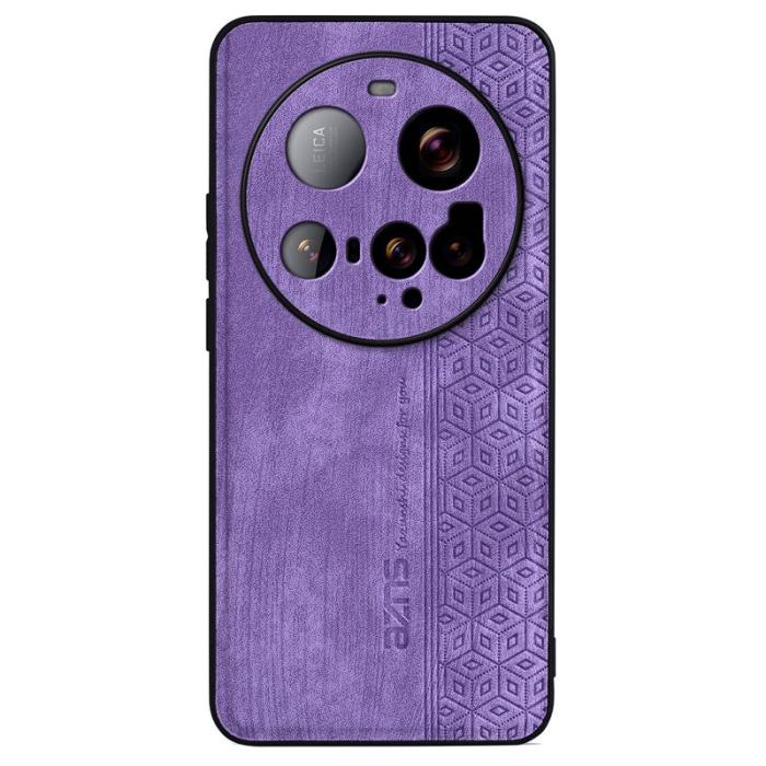 AZNS - AZNS Xiaomi 15 Ultra Fodral KonstLäder - Skyddande - Lila