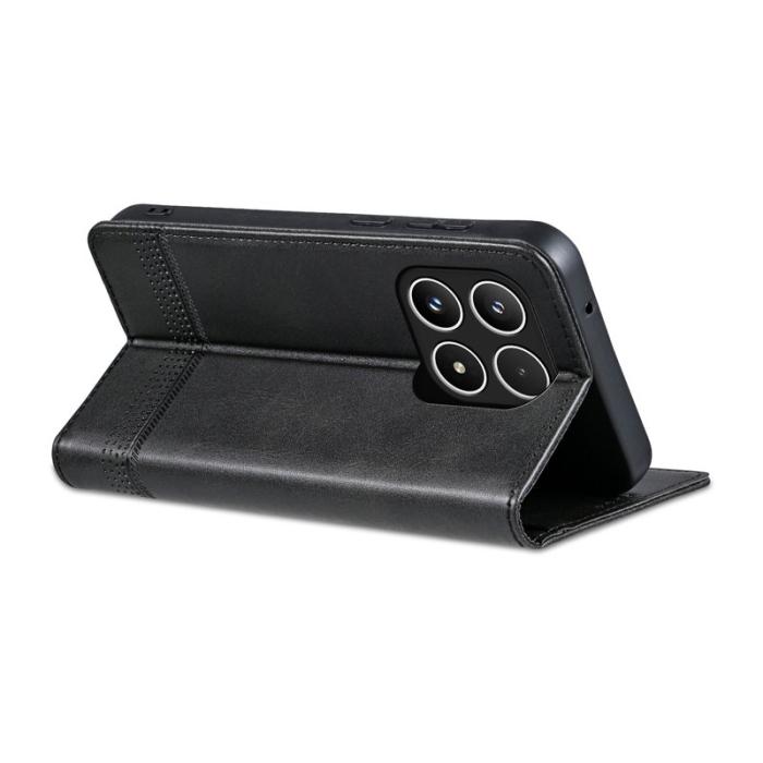 AZNS - AZNS Xiaomi 15T Fodral Äkta läder - Svart